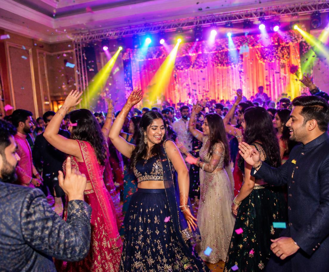 Sangeet event setup